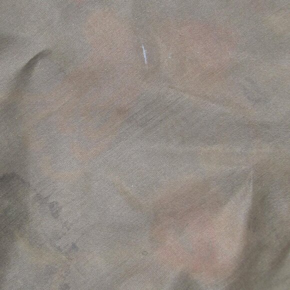 Antique Round 10-inch Chinese Silken Art - Picture 8 of 9